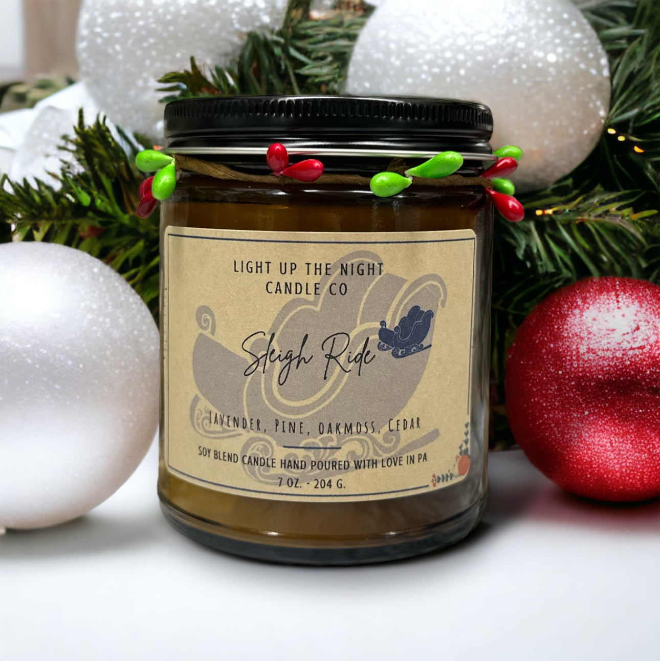 Sleigh Ride 14 oz. Holiday Limited Edition Candle