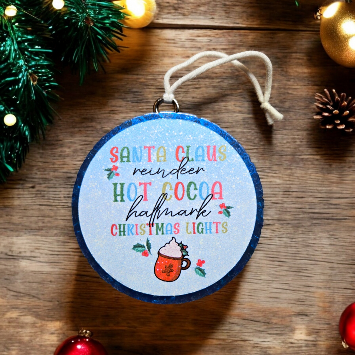 Christmas Traditions Car Freshie