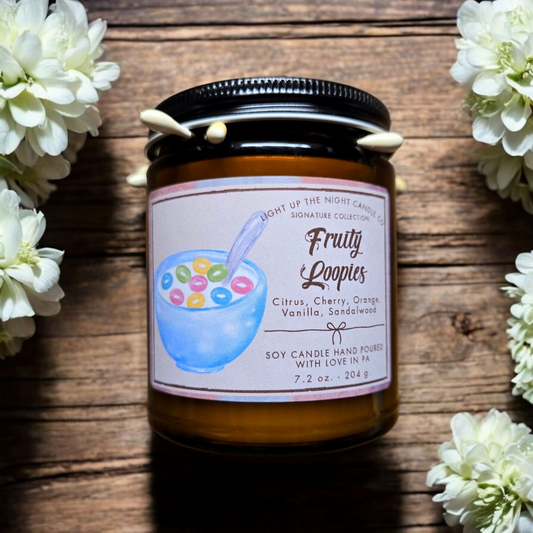 Fruity Loopies Wood Wick Candle