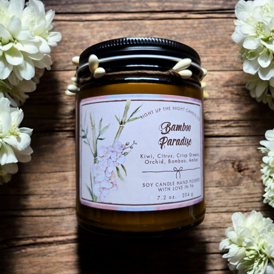 Bamboo Paradise Wood Wick Candle