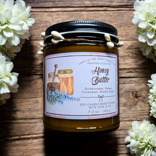 Honey Butter Wood Wick Candle