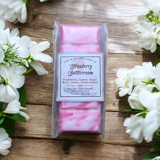 Strawberry Buttercream Wax Melt Snap Bar