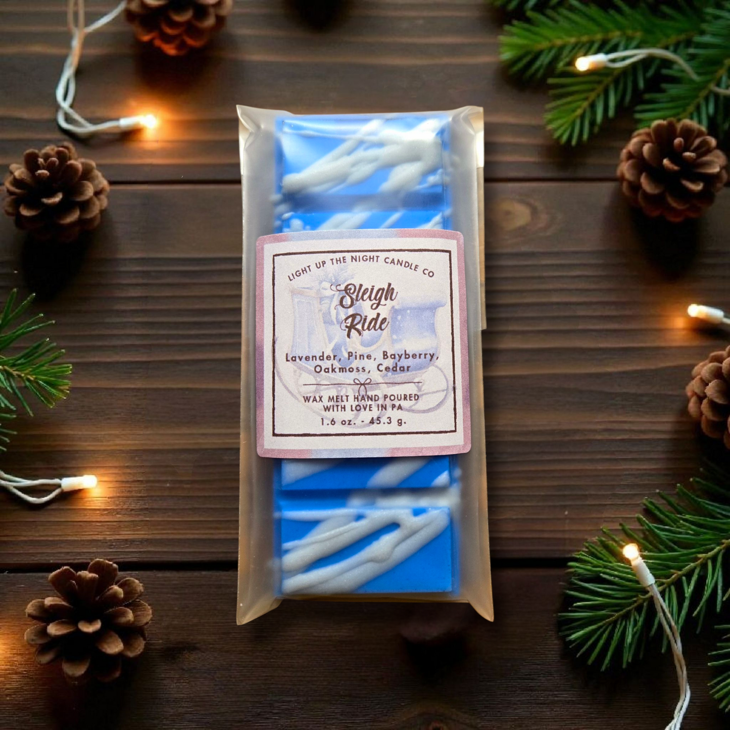Sleigh Ride Wax Melt Snap Bar
