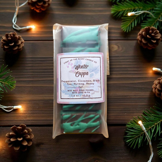 Winter Cuppa Wax Melt Snap Bar