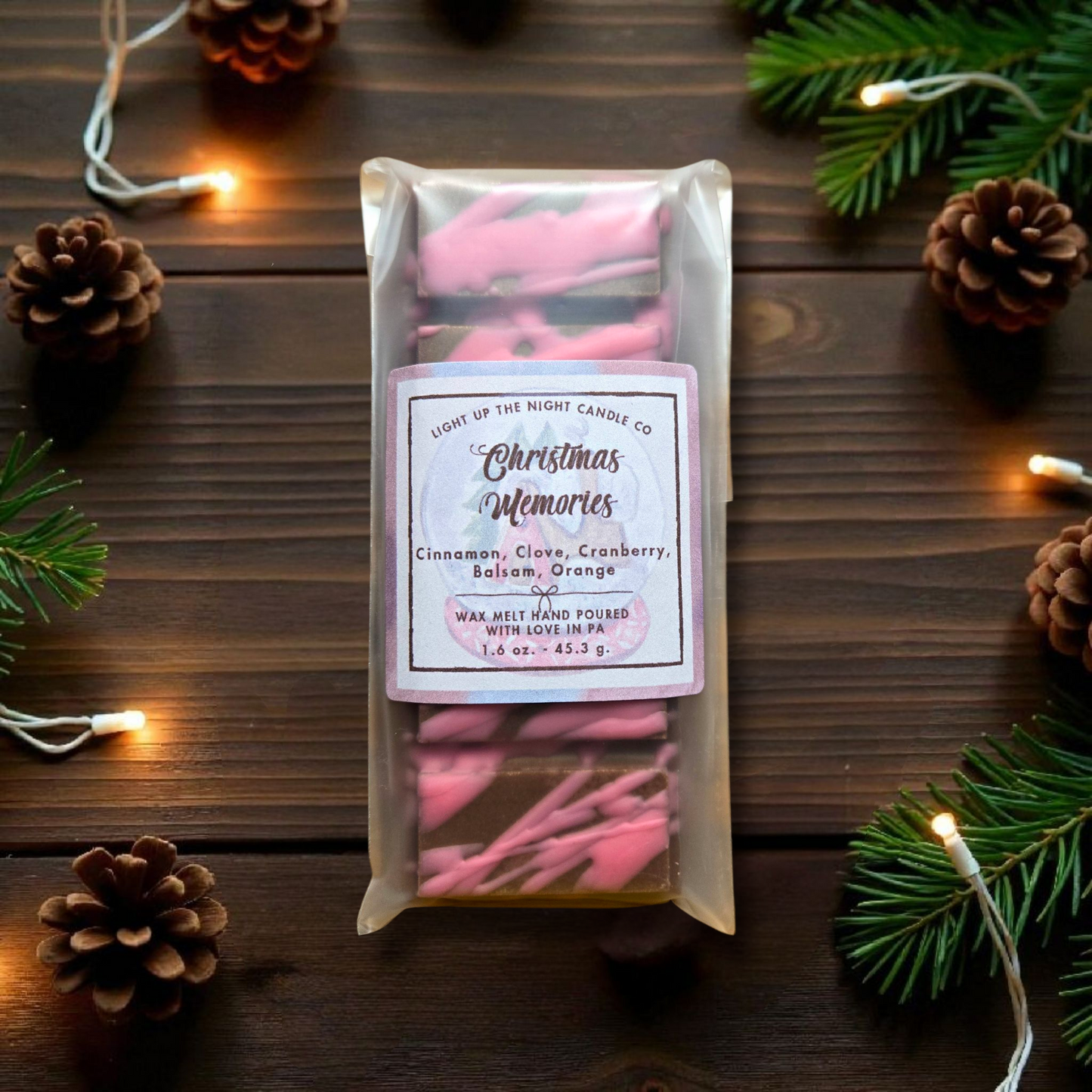 Christmas Memories Wax Melt Snap Bar