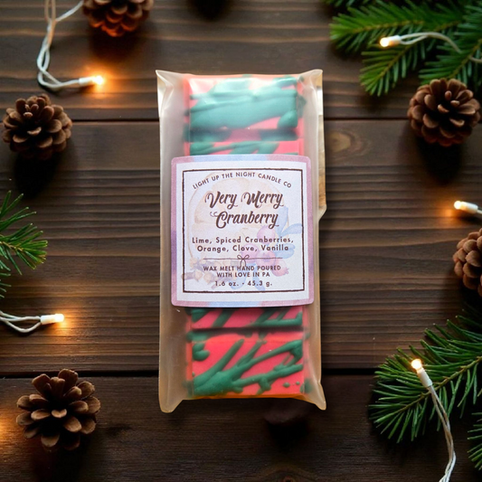 Very Merry Cranberry Wax Melt Snap Bar
