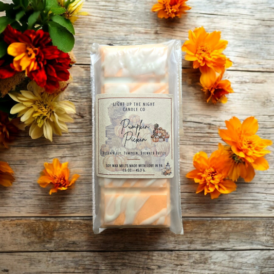 Pumpkin Pickin Wax Melt Snap Bars