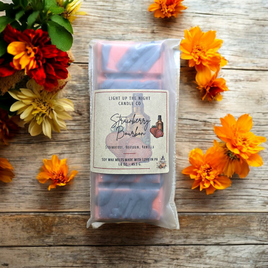 Strawberry Bourbon Wax Melt Snap Bar