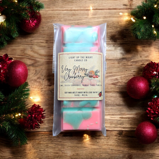 Very Merry Cranberry Wax Melt Snap Bar