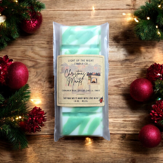 Christmas Mantel Wax Melt Snap Bar