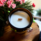 Caramelized Pear + Fig Bourbon Wood Wick Candle