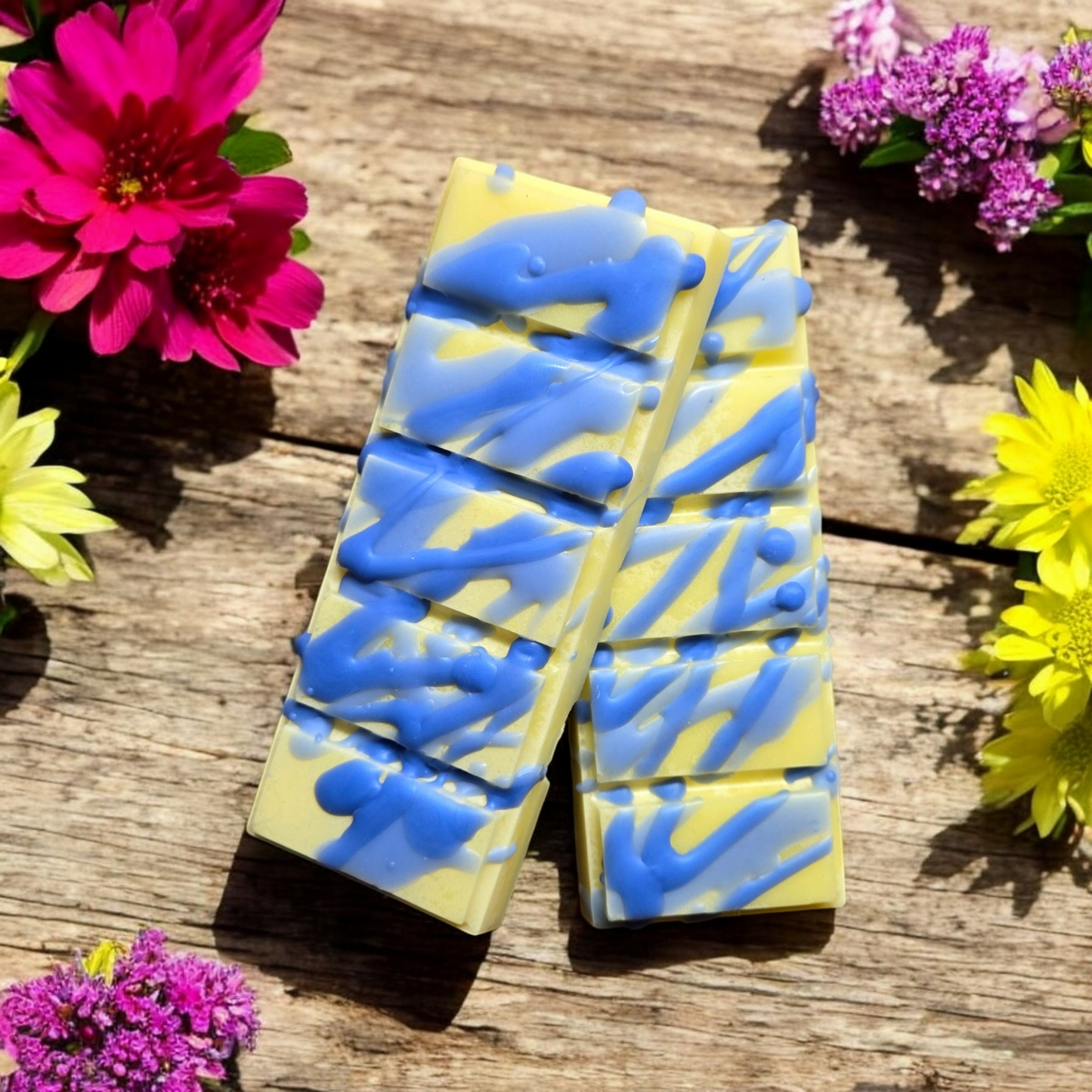 Blueberry Lemon Cake Wax melt Snap Bar