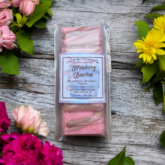 Strawberry Bourbon Wax Melt Snap Bar