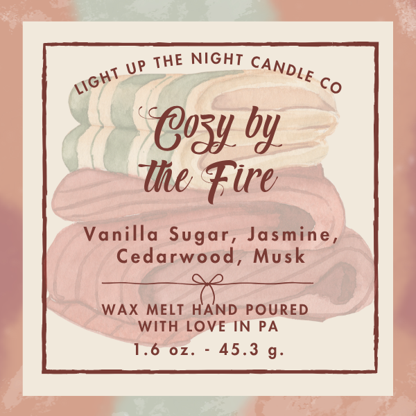 Cozy by the Fire Wax Melt Snap Bar