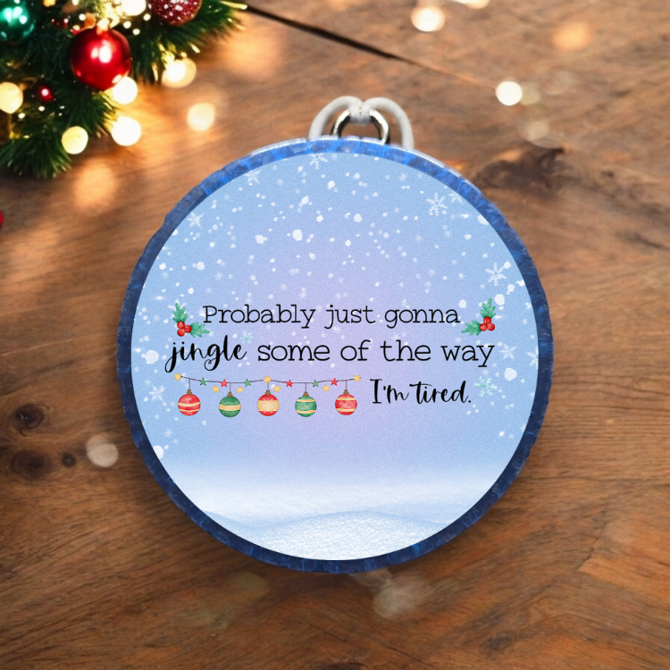 Jingle Some of the Way Car Freshie