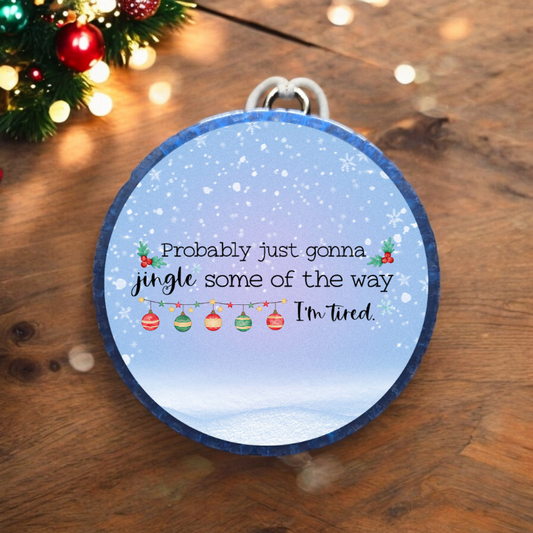 Jingle Some of the Way Car Freshie