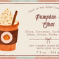 Pumpkin + Chai Wood Wick Candle