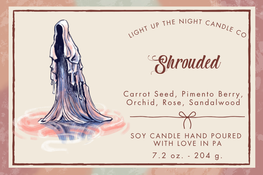 Shrouded Wood Wick Candle