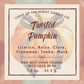 Twisted Pumpkin Wax Melt Snap Bar