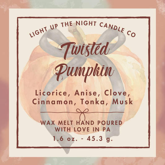Twisted Pumpkin Wax Melt Snap Bar